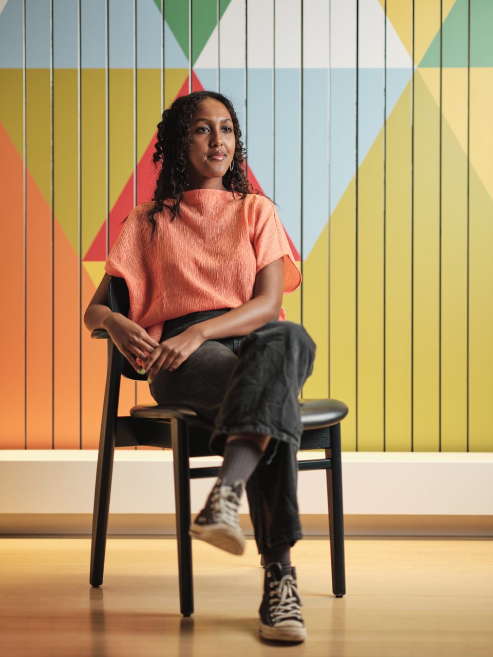 Portrait of Sara Berkai